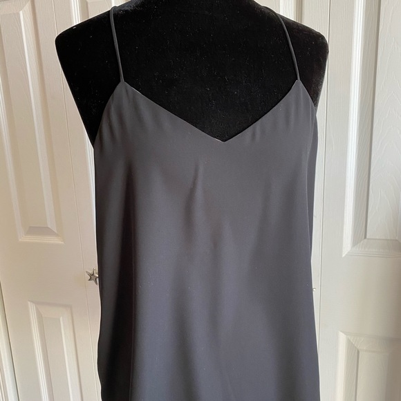 Black and Gray REVERSIBLE Cami Express Top - Picture 1 of 6